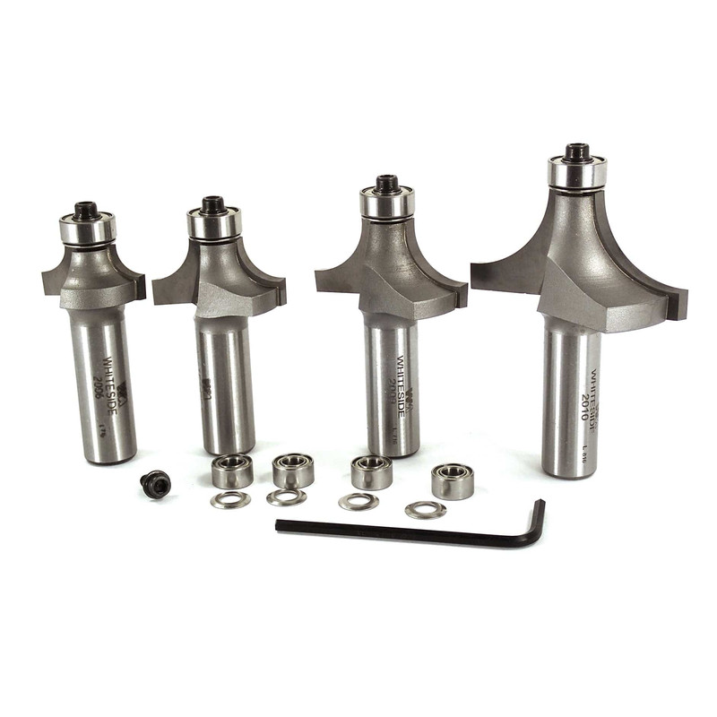 Router Bit Set Roundover and Beading Set 1/2" SH
